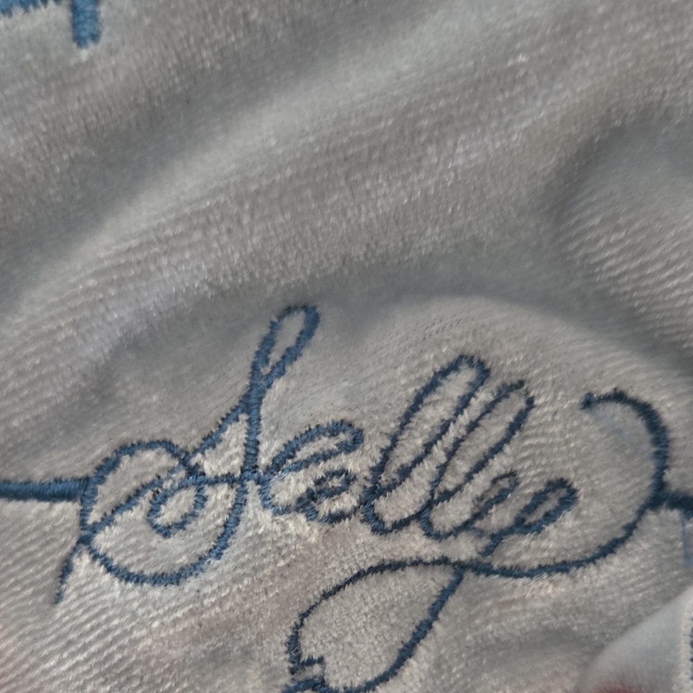 Disney Gray and Blue Embroidered Gloves - Picture 3 of 6